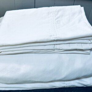 MEMBER'S MARK Hotel Premier 700 count 100% Egyptian Cotton WHITE Queen Sheet Set